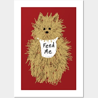 Hungry Pomeranian Posters and Art
